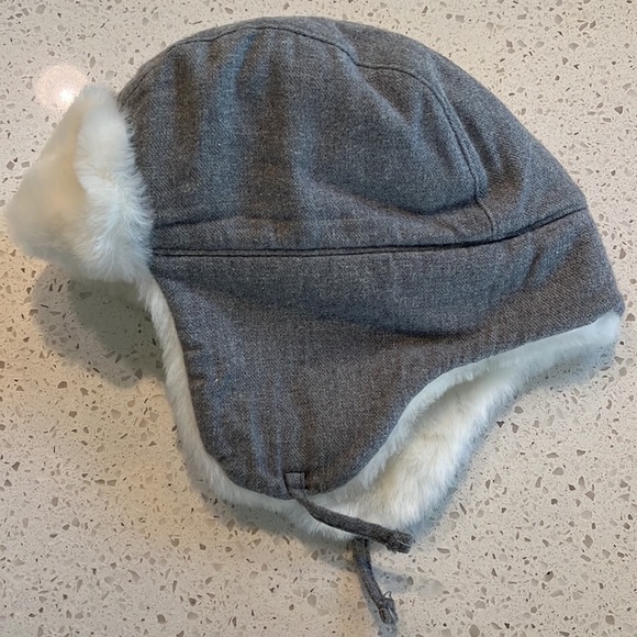Baby Gap Fur Trapper Hat -like new - Picture 2 of 6